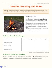 Campfire Analysis Exit Ticket