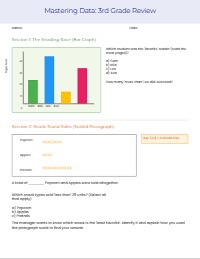 Mastering Data Displays and Analysis