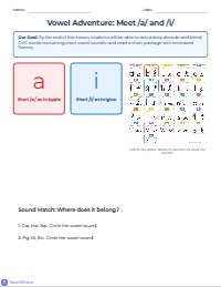 Mastering Short Vowel Decoding Skills