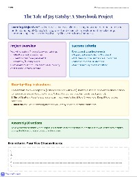 Gatsby Storybook Project Instructions