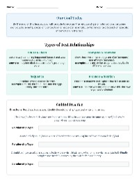 Analyzing Text Relationships