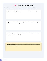 Exploración Matemática: Razonamiento y Lenguaje