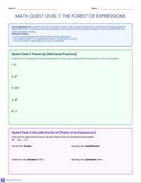 6th Grade Comprehensive Mathematics Mastery Exam