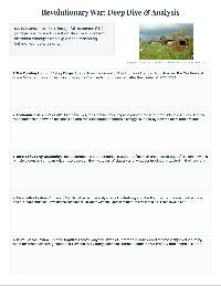 American Revolution Preparation Quiz