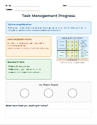 Task Transition Punch Card