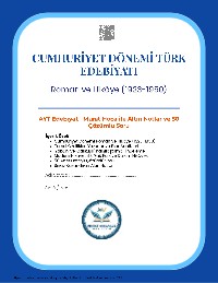 Cumhuriyet Dönemi Roman ve Hikaye