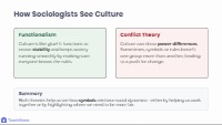 Components of Culture: Symbols and Language