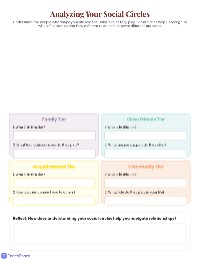 Mapping and Resolving Social Relationships