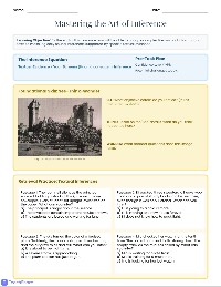 Mastering Inferences and Evidence 9