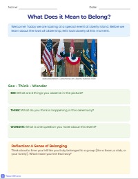 Defining Citizenship Bell-Ringer