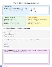 Conditional Statements in Python