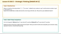 Scaffold is for students below grade level. Keep things visual and reduce the amount of answer choices.