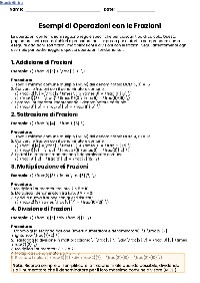 Fractions Operations Review Resource