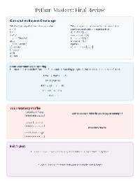 Introduction to Python Programming Basics