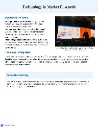 Understanding Market Research