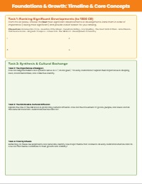 Foundations of World Civilizations to 1300 CE