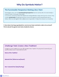 Categorizing Culture Worksheet