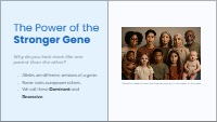 Principles of Dominance and X-Linked Inheritance