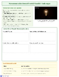 Perubahan Lingkungan: Analisis dan Solusi