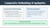 Analyzing Buddhism Through a Systematic Apologetic Lens