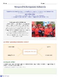 Keberagaman dan Persatuan Indonesia