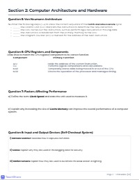 IGCSE Computer Science Critical Analysis Paper