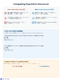 Population Structures Worksheet