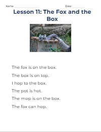 Beginning Reader Short Vowel Stories