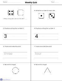 create 8 question quiz