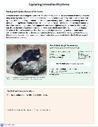 Mastering Biological Rhythms Intervention