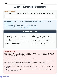 Evidence Evaluation and Strategic Quotation