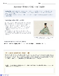 Japan Through The Ages