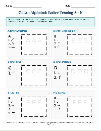 Ocean Letter Match Adventure