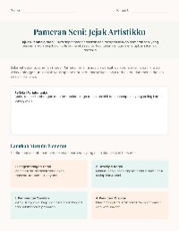 Panduan Pameran Seni