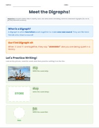 Mastering Common English Digraphs
