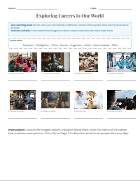 Career Exploration Worksheet