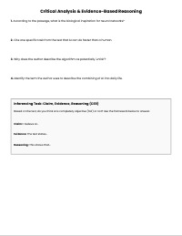 Mastering Text Evidence and Vocabulary Analysis
