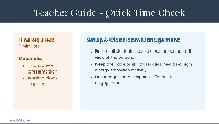 Quick Time Check
