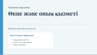 Өкпе: Ағзамыздың тыныс алу жүйесі