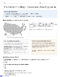 Understanding the Electoral College
