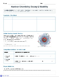 Nuclear Science Intervention Workbook