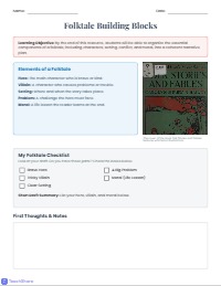 Folktale Plan Check