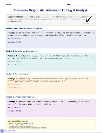 Mastering Editing for STAAR