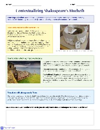Introduction to Macbeth