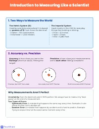 Measurement Intro