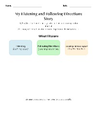 Listening and Classroom Skills