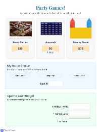Party Planning on a Budget