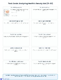 Understanding Facts and Opinions in Ads