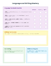 Oregon ELA Standards Checklist