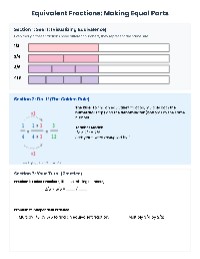 Fraction Friends: Same but Different